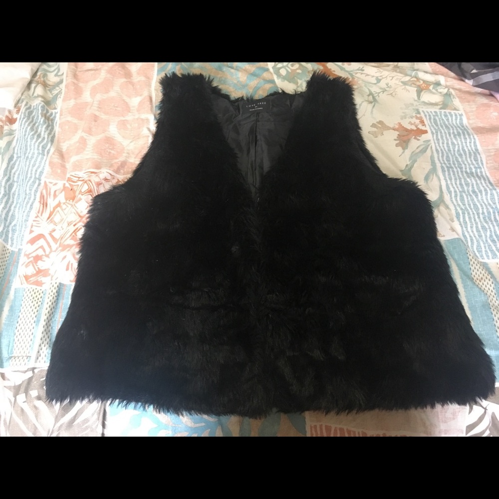Fluffy Vest